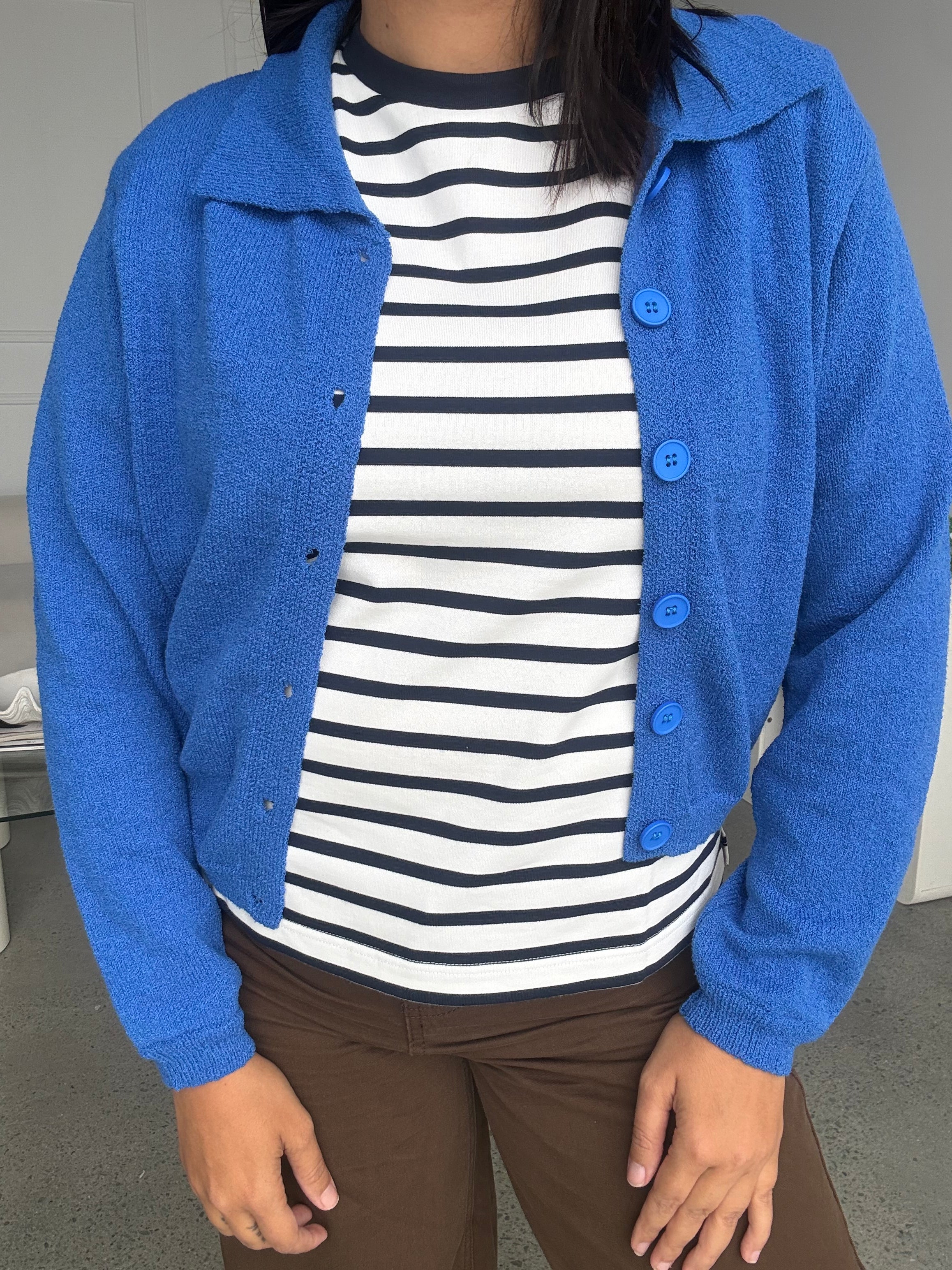 Reece Cardigan Cobalt Blue