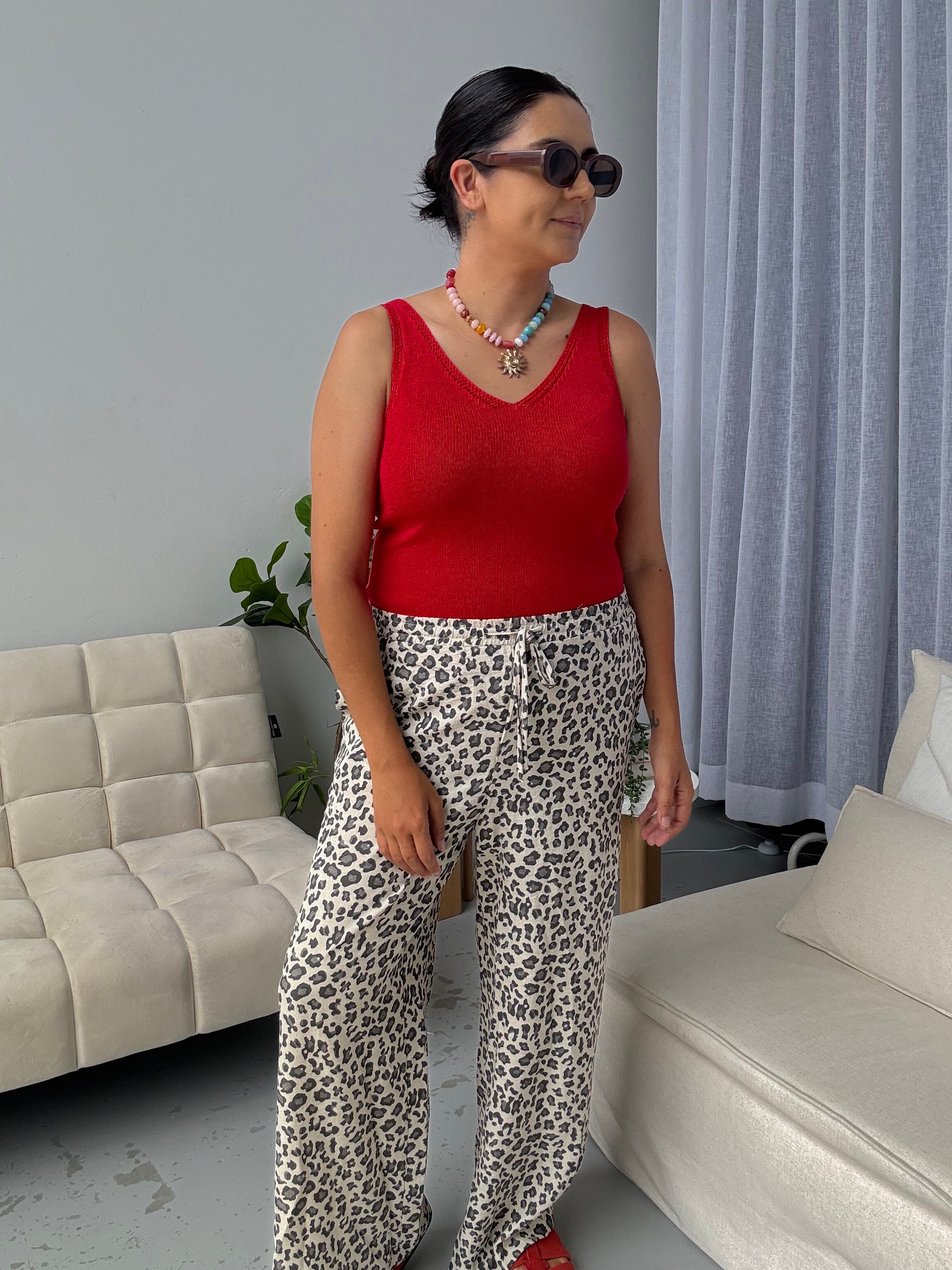 Charlie Leopard Pants