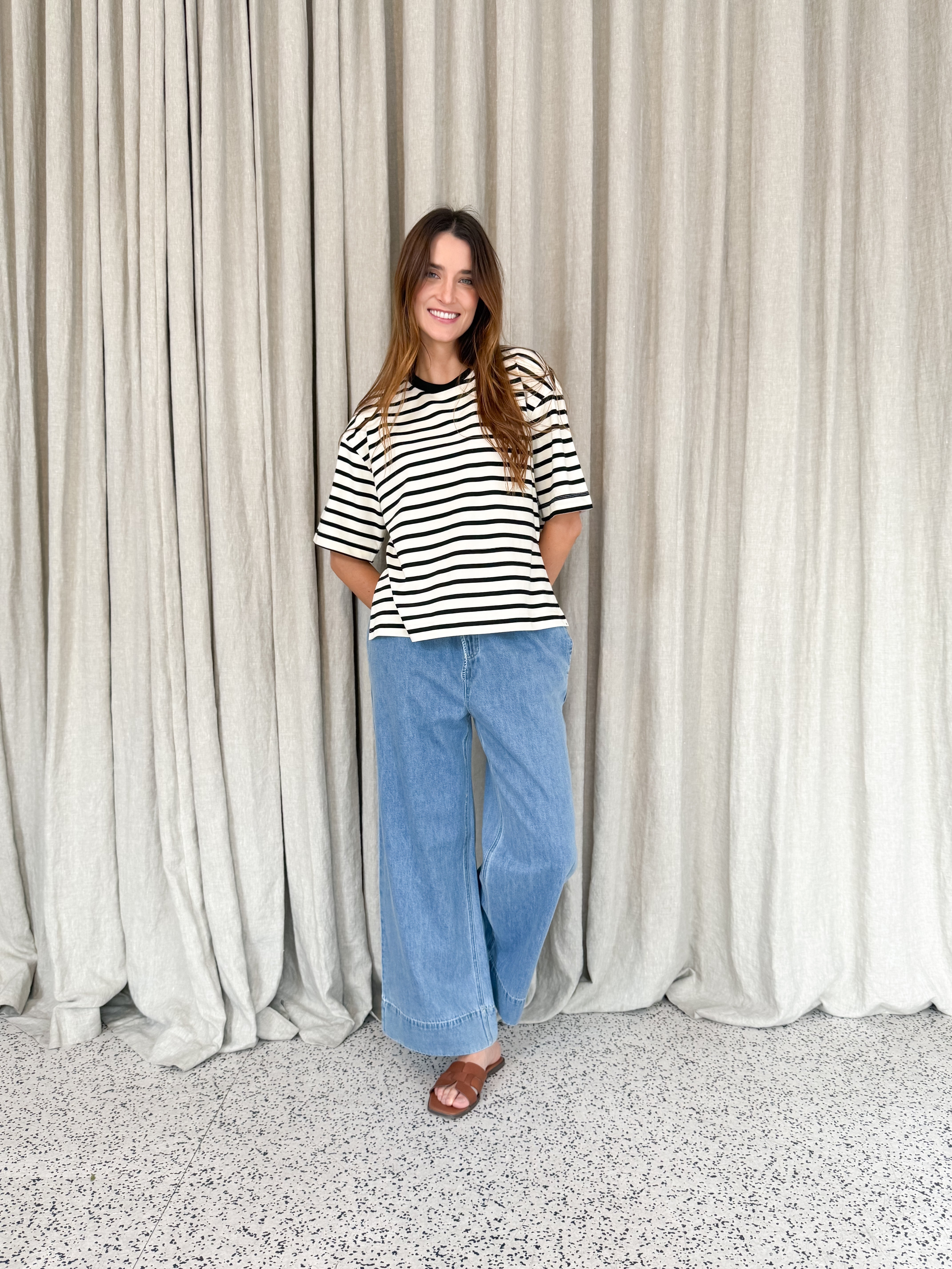 Naomi Stripe Tee