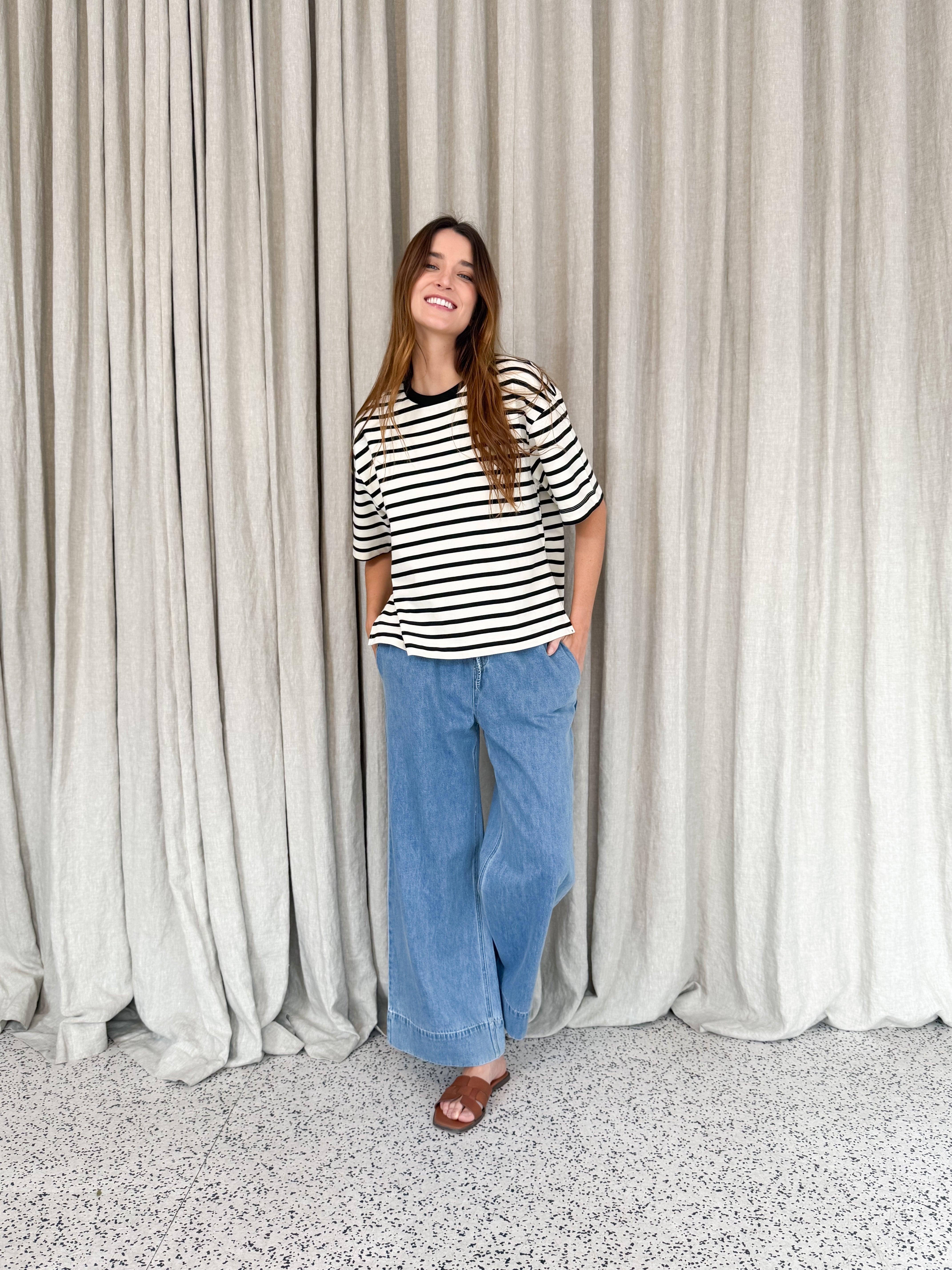 Naomi Stripe Tee