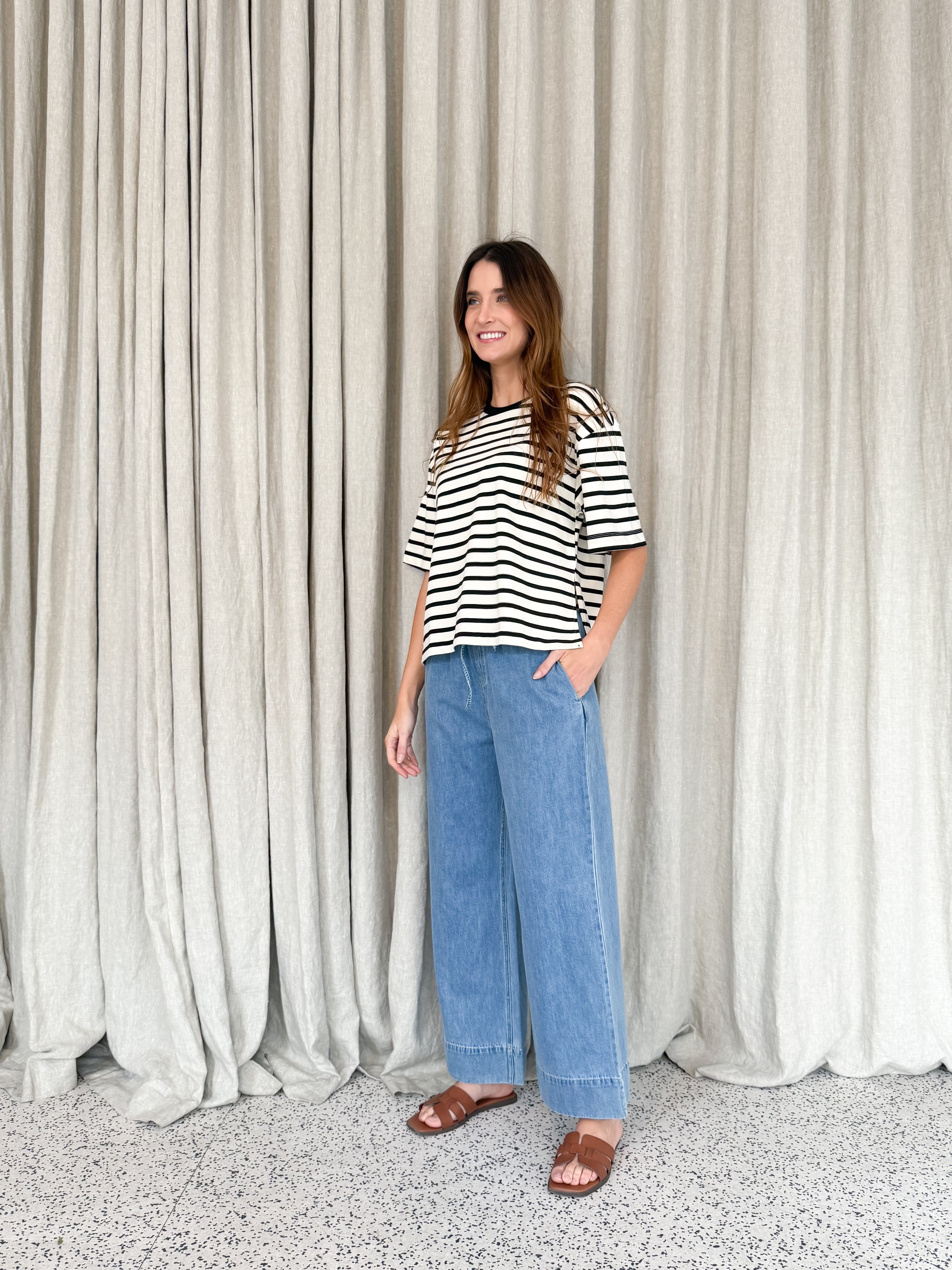 Naomi Stripe Tee