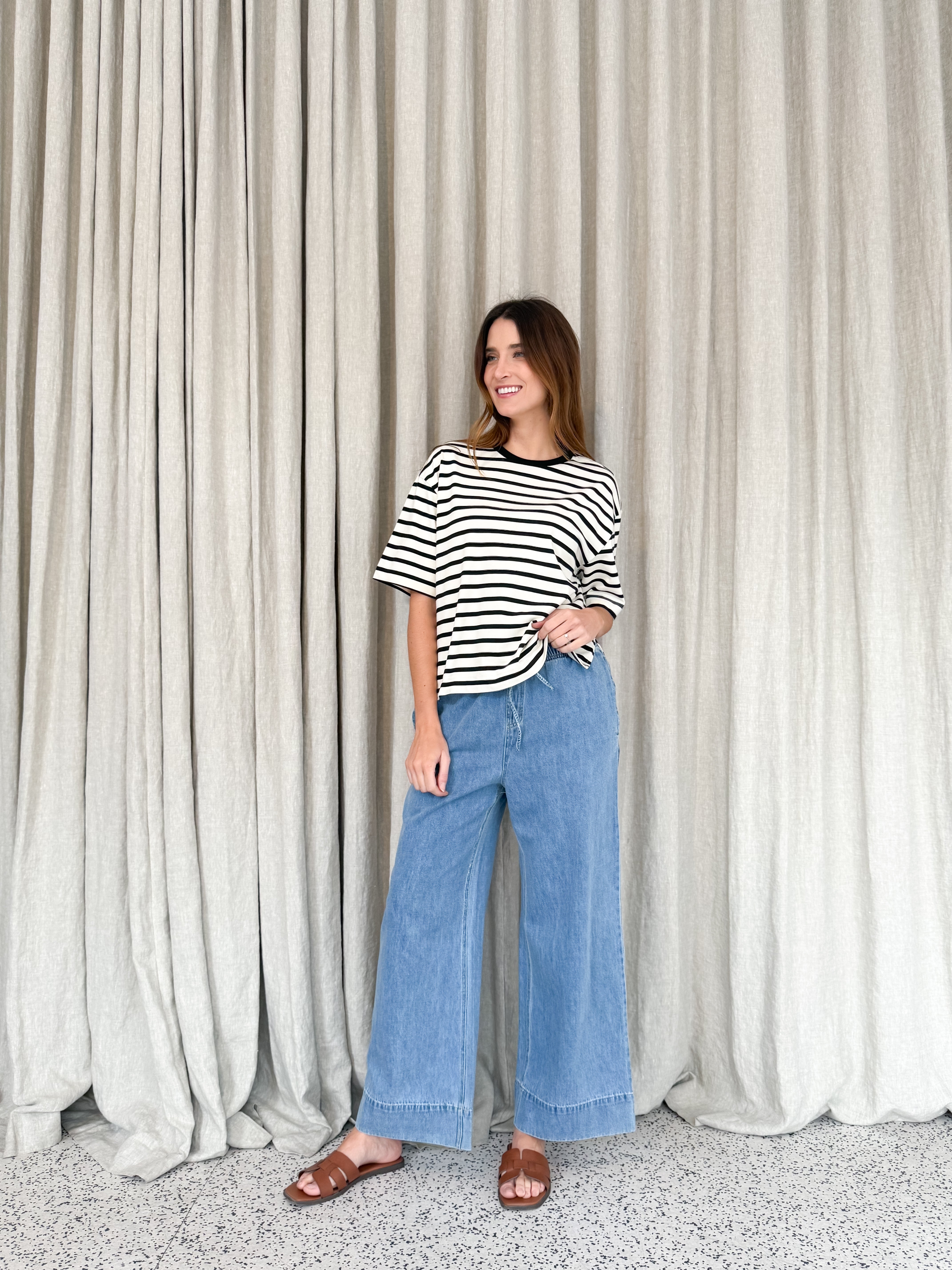 Naomi Stripe Tee