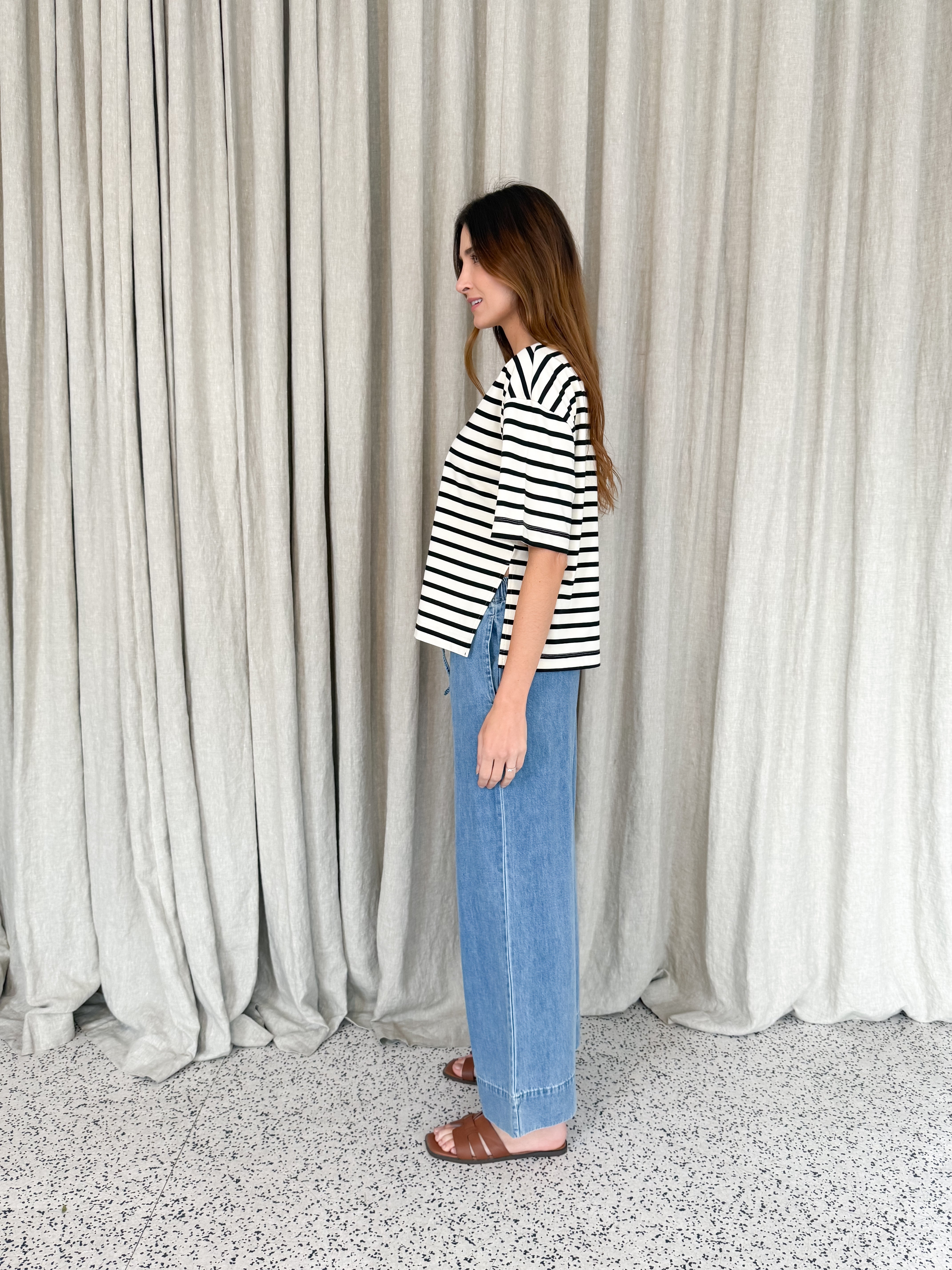 Naomi Stripe Tee