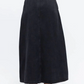 Harper Black Denim Skirt
