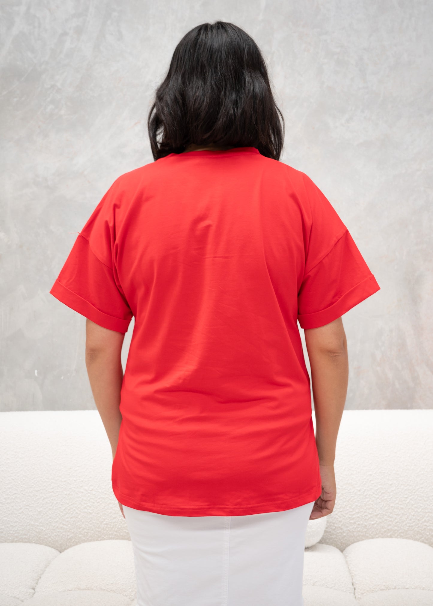 Beach and Cocktails Tee Red