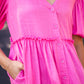 Macey Smock Dress Pink