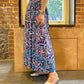 Lattice Skirt Blue